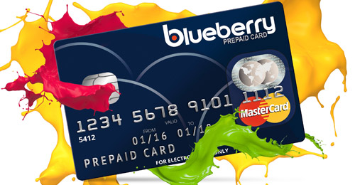 Blueberry Mastercard