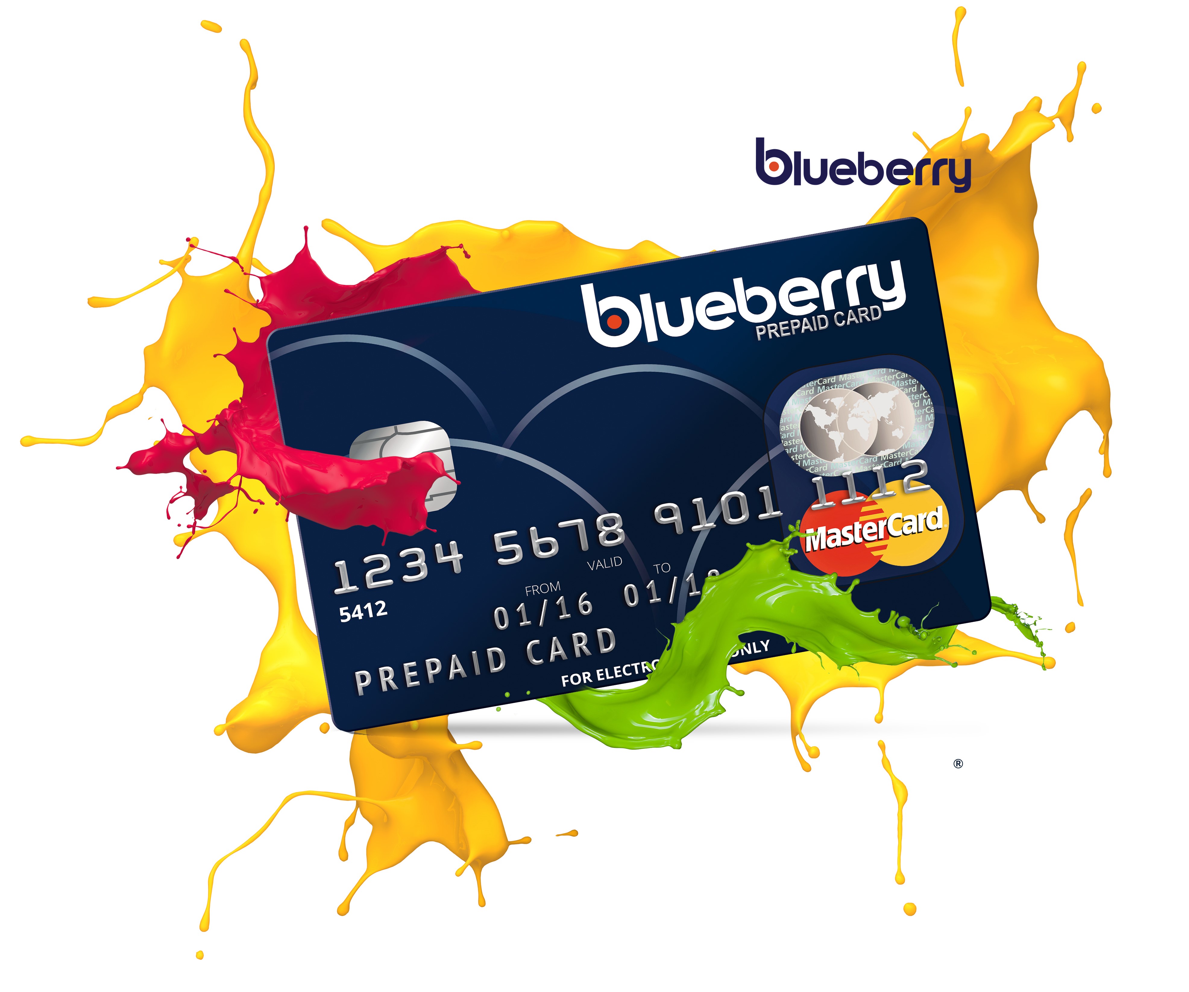 Blueberry Mastercard